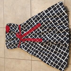 Ruby Rox Rockabilly Black & Whites Dress Size 7